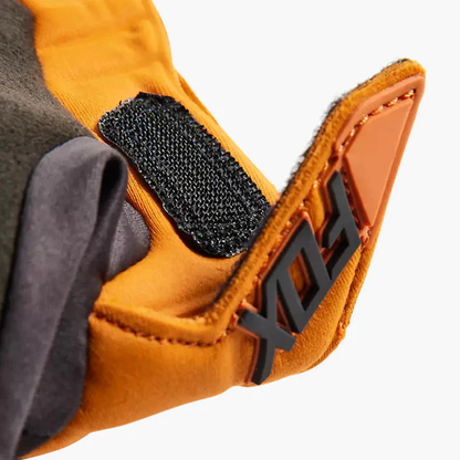 Guantes Moto Legion Drive Water Negro/Naranjo Fox - imagen 5