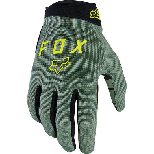 Guantes Bicicleta Ranger Gel Verde Fox