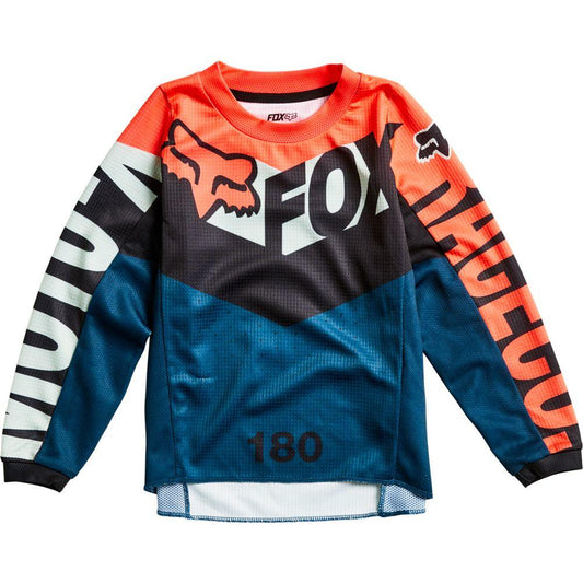 Polera Moto Infantil 180 Trice Gris Fox polera moto fox motocross