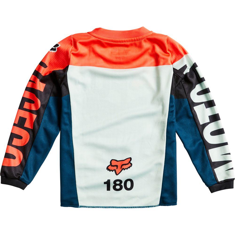 Polera Moto Infantil 180 Trice Gris Fox polera moto fox motocross