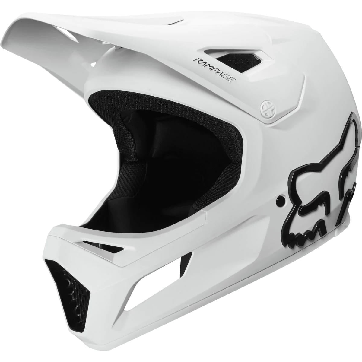 Casco Bicicleta Niño Rampage Blanco Fox | Casco MTB Fox casco fox racing motocross mtb