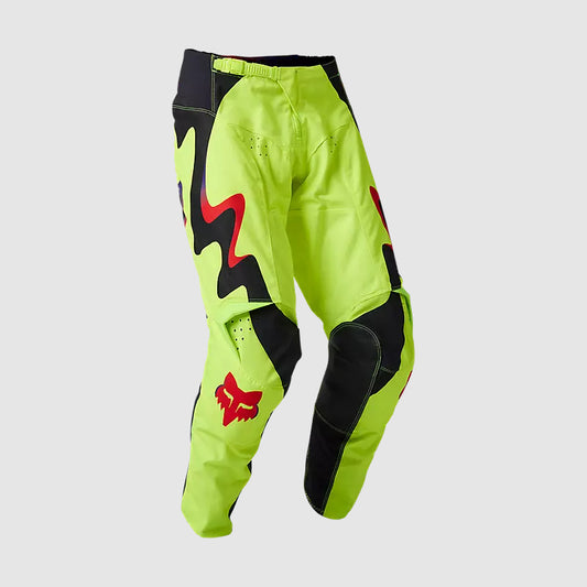 Pantalon Fox Moto 180 Kozmik para Moto Amarillo/Negro