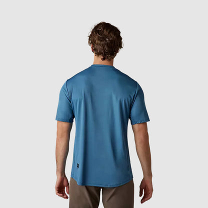Polera Bicicleta Ranger Moth Azul Fox polera bicicleta fox mtb