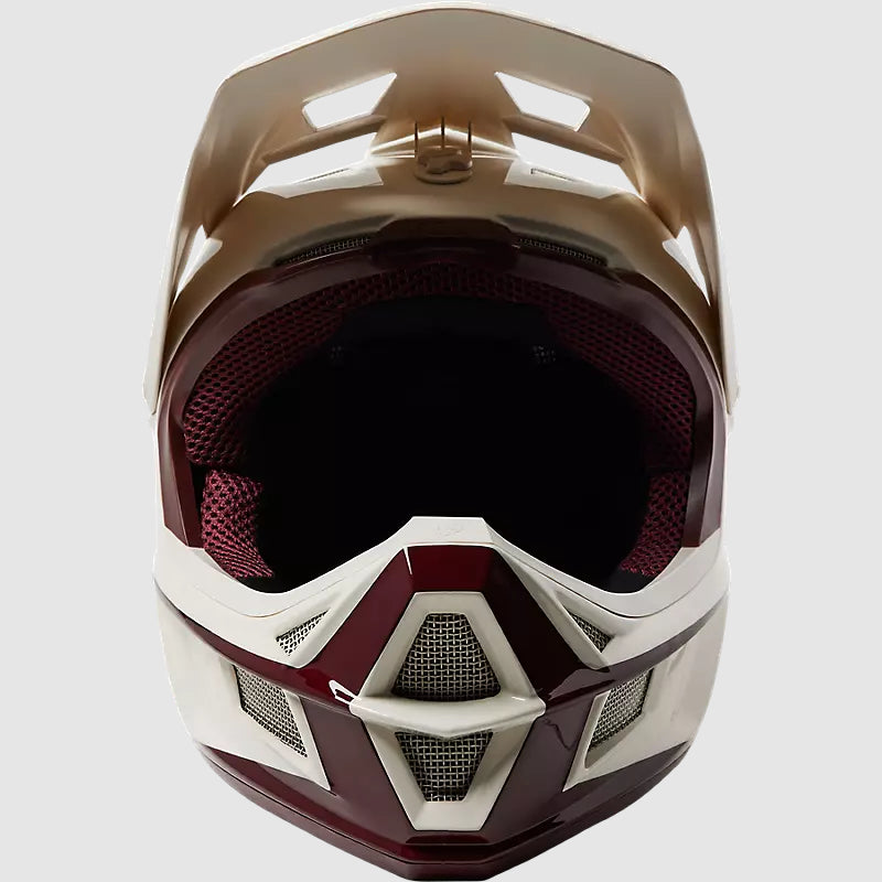 Casco Bicicleta Rampage Comp Stohn Blanco Fox | Casco MTB Fox casco fox racing motocross mtb