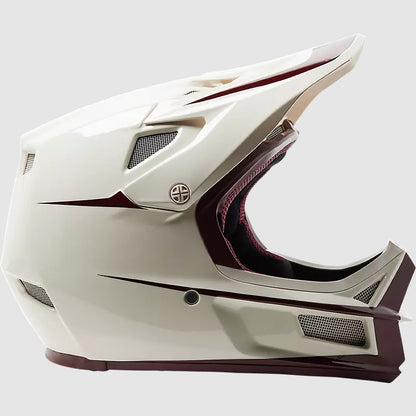 Casco Bicicleta Rampage Comp Stohn Blanco Fox | Casco MTB Fox casco fox racing motocross mtb