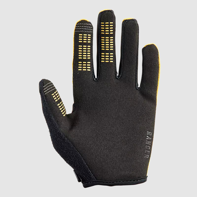 Guantes Bicicleta Niño Ranger Amarillo Fox