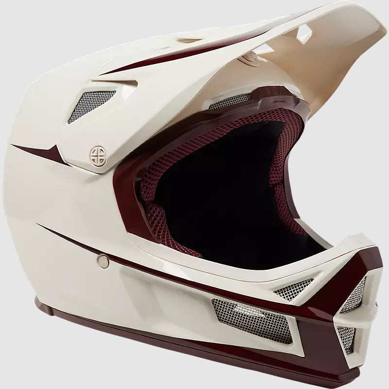 Casco Bicicleta Rampage Comp Stohn Blanco Fox | Casco MTB Fox casco fox racing motocross mtb