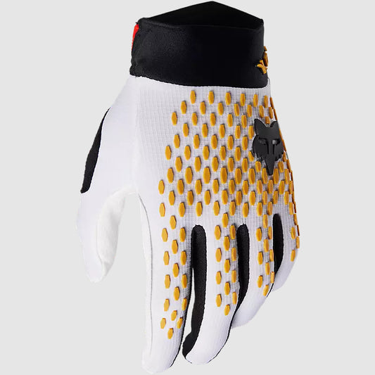 Guantes Bicicleta Defend Race Blanco Fox