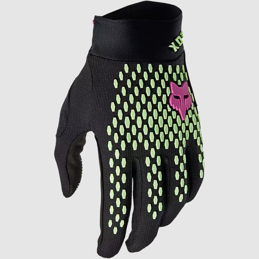 Guantes Bicicleta Defend Race Negro Fox