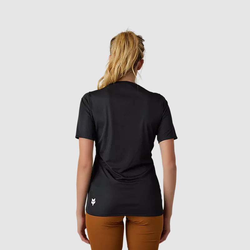 Polera Bicicleta Mujer Ranger Moth Negro Fox polera bicicleta fox mtb