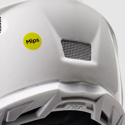 Casco Bicicleta Rampage Comp Baysik Blanco/Rojo Fox