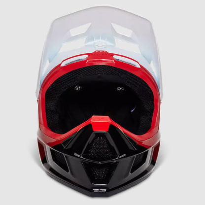 Casco Bicicleta Rampage Comp Baysik Blanco/Rojo Fox