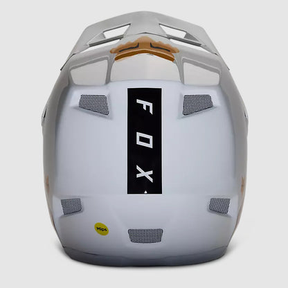 Casco Bicicleta Rampage Comp Baysik Blanco/Rojo Fox
