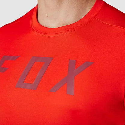 Polera Bicicleta Ranger Moth Race Rojo Fox polera bicicleta fox mtb