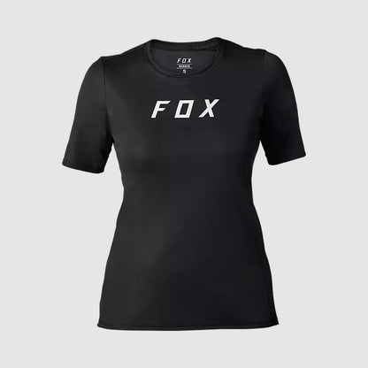 Polera Bicicleta Mujer Ranger Moth Negro Fox polera bicicleta fox mtb