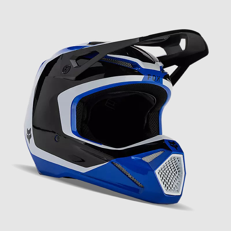 Casco Moto V1 Nitro Azul Fox | Casco Moto Fox casco fox racing motocross mtb