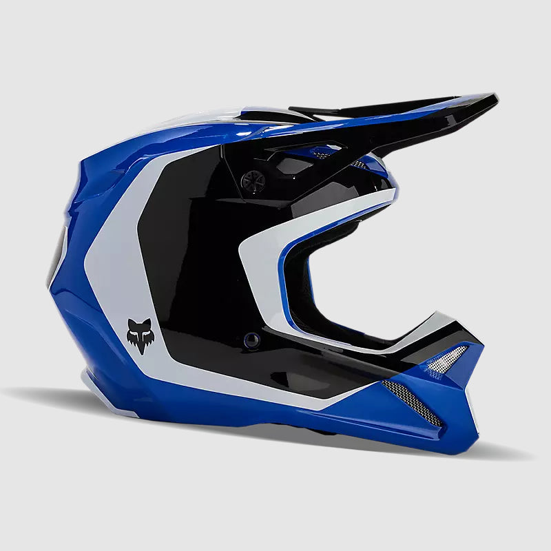Casco Moto V1 Nitro Azul Fox | Casco Moto Fox casco fox racing motocross mtb