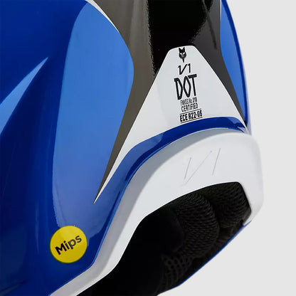 Casco Moto V1 Nitro Azul Fox | Casco Moto Fox casco fox racing motocross mtb