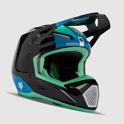 Casco Moto Niño V1 Ballast Negro/Azul Fox | Casco Moto Fox casco fox racing motocross mtb
