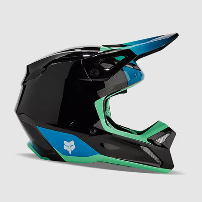 Casco Moto Niño V1 Ballast Negro/Azul Fox | Casco Moto Fox casco fox racing motocross mtb
