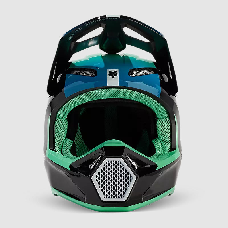 Casco Moto Niño V1 Ballast Negro/Azul Fox | Casco Moto Fox casco fox racing motocross mtb