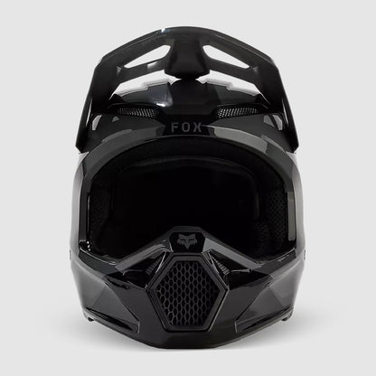 Casco Moto V1 Nitro Gris Fox | Casco Moto Fox casco fox racing motocross mtb