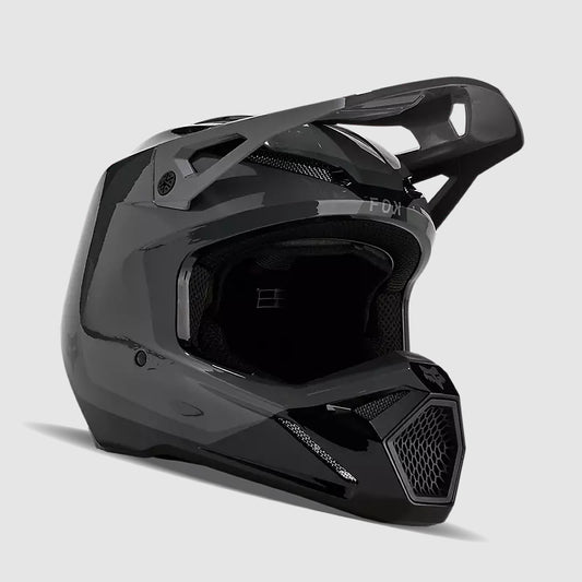 Casco Moto V1 Nitro Gris Fox | Casco Moto Fox casco fox racing motocross mtb