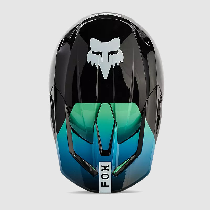 Casco Moto V1 Ballast Negro/Azul Fox | Casco Moto Fox casco fox racing motocross mtb