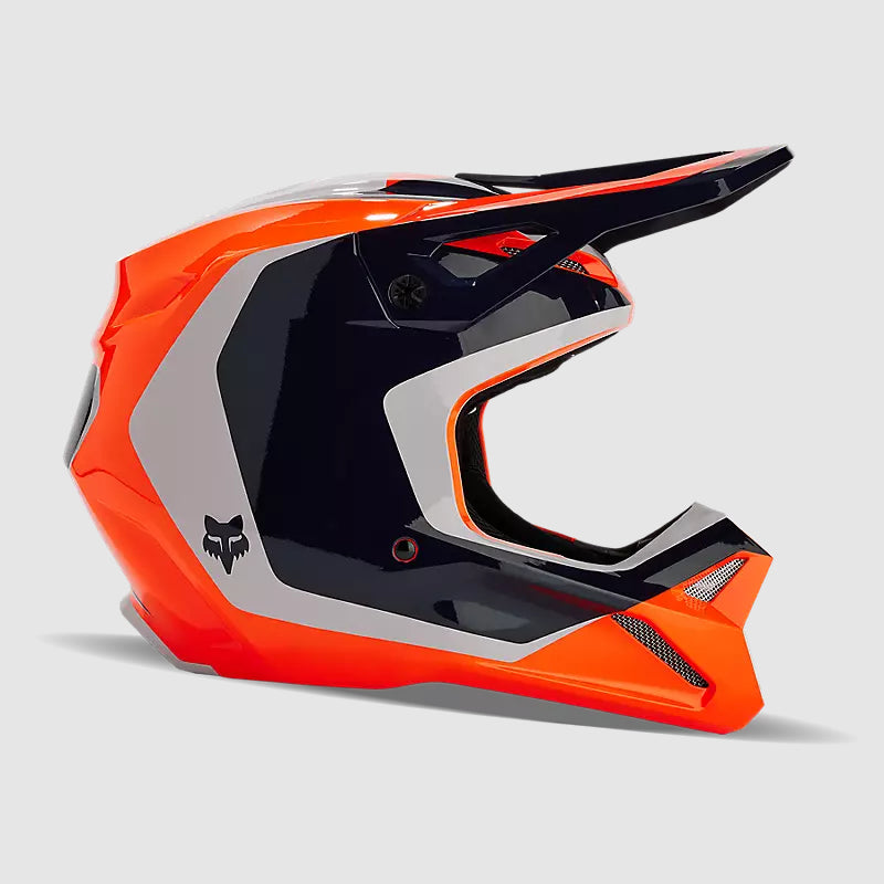 Casco Moto V1 Nitro Naranjo Fox | Casco Moto Fox casco fox racing motocross mtb