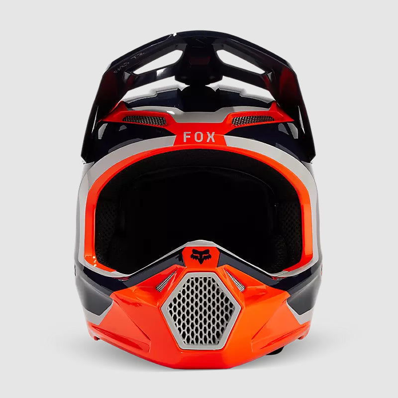 Casco Moto V1 Nitro Naranjo Fox | Casco Moto Fox casco fox racing motocross mtb