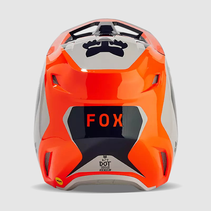 Casco Moto V1 Nitro Naranjo Fox | Casco Moto Fox casco fox racing motocross mtb