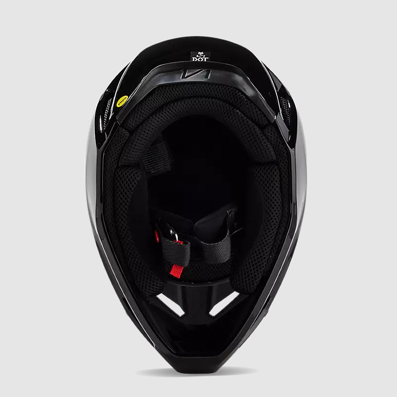 Casco Moto V1 Solid Negro Fox | Casco Moto Fox casco fox racing motocross mtb