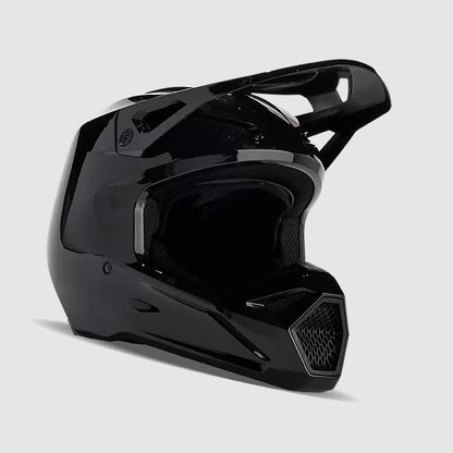 Casco Moto V1 Solid Negro Fox | Casco Moto Fox casco fox racing motocross mtb