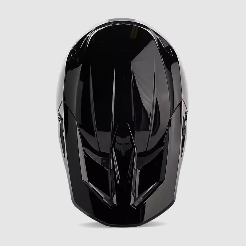 Casco Moto V1 Solid Negro Fox | Casco Moto Fox casco fox racing motocross mtb