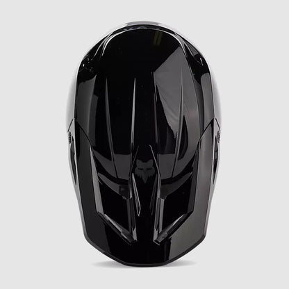 Casco Moto V1 Solid Negro Fox | Casco Moto Fox casco fox racing motocross mtb