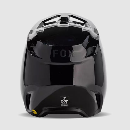 Casco Moto V1 Solid Negro Fox | Casco Moto Fox casco fox racing motocross mtb