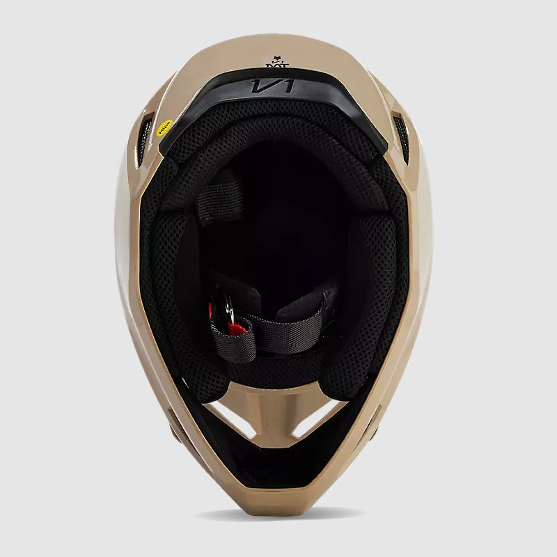 Casco Moto V1 Solid Cafe Claro Fox | Casco Moto Fox casco fox racing motocross mtb