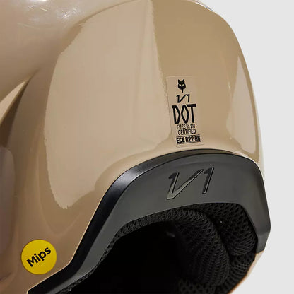 Casco Moto V1 Solid Cafe Claro Fox | Casco Moto Fox casco fox racing motocross mtb