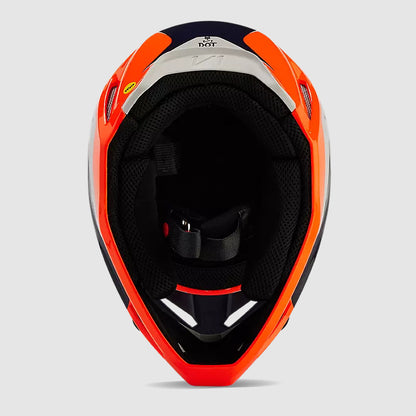 Casco Moto Niño V1 Nitro Naranjo Fox | Casco Moto Fox casco fox racing motocross mtb