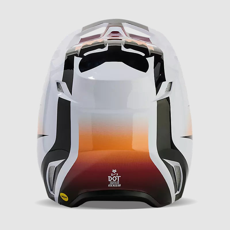 Casco Moto V1 Flora Blanco/Negro Fox | Casco Moto Fox casco fox racing motocross mtb