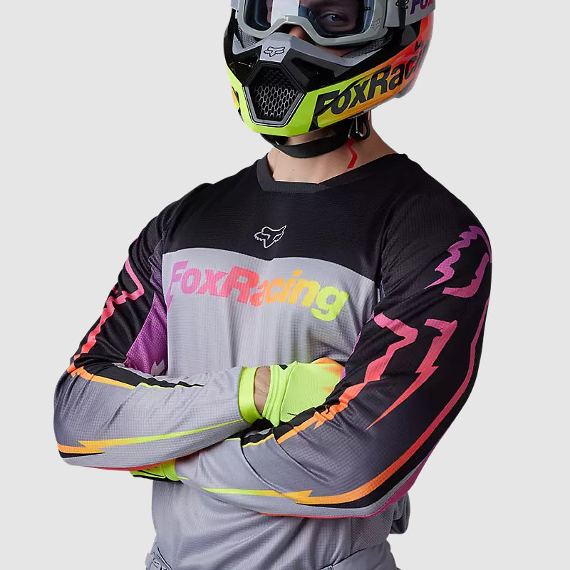 Polera Moto 180 Statk Gris Fox polera moto fox motocross