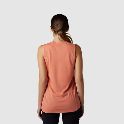 Polera Bicicleta Mujer Ranger Drirelease® Sin Mangas Salmon Fox polera bicicleta fox mtb
