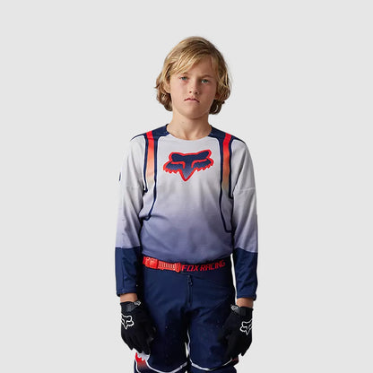 Polera Moto Niño 360 Vizen Azul Fox