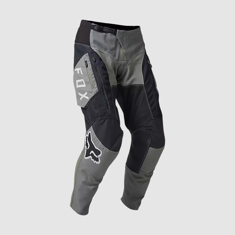 Pantalon Fox Moto Ranger Air Offroad para Moto Negro/Gris