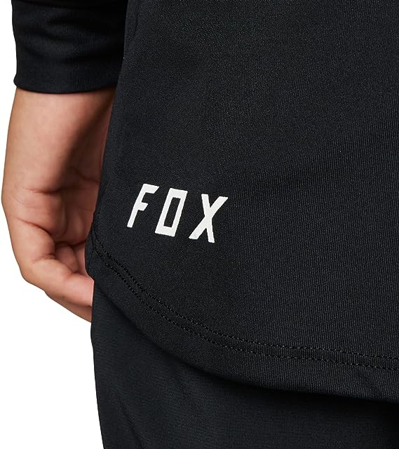 Polera Bicicleta Niño Ranger Manga Larga Negro Fox