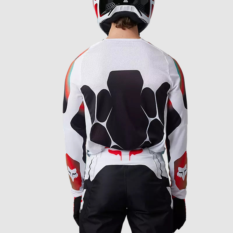 Polera Moto 360 Syz Negro/Blanco/Rojo Fox polera moto fox motocross
