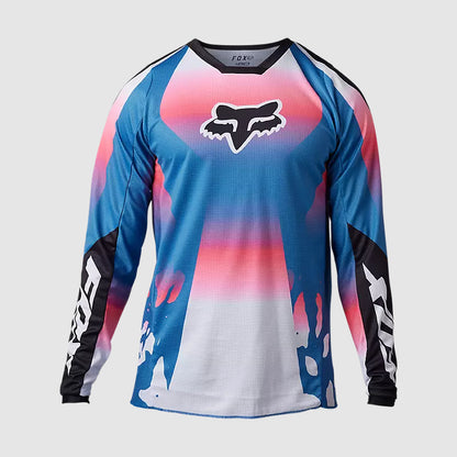 Polera Moto 180 Morphic Celeste Fox polera moto fox motocross