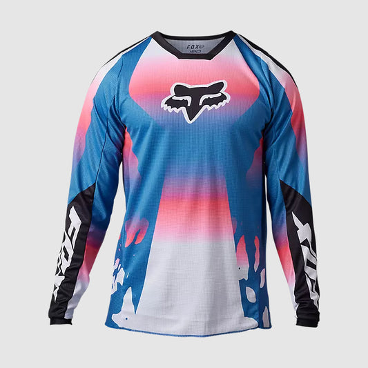 Polera Moto 180 Morphic Celeste Fox polera moto fox motocross
