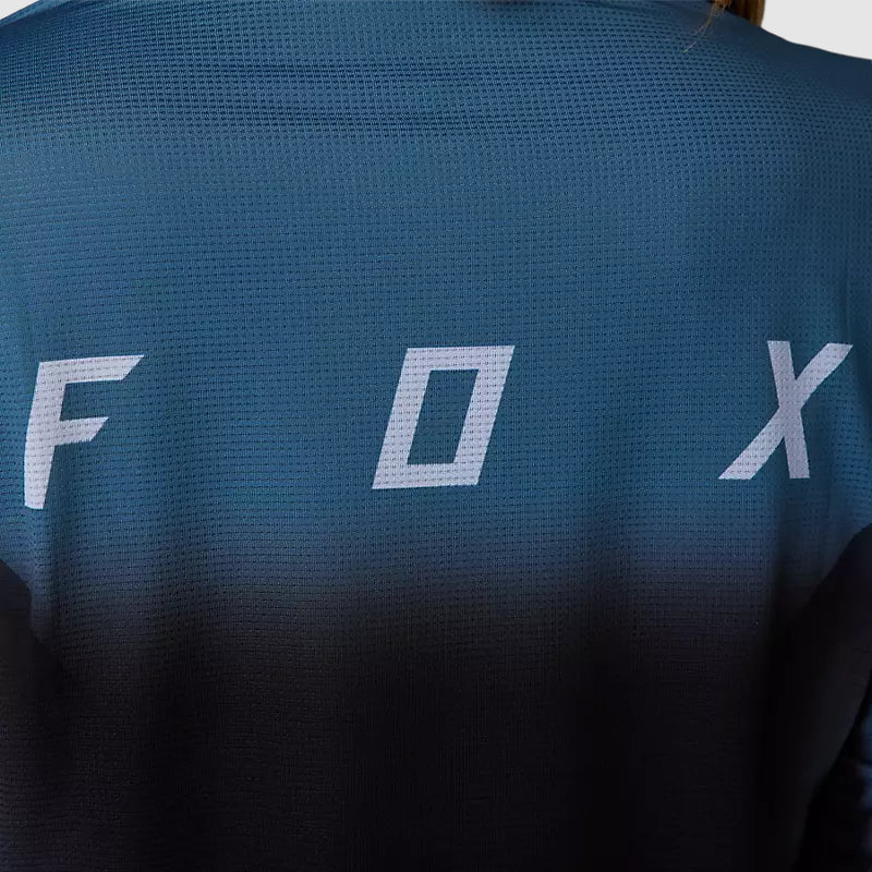 Polera Bicicleta Mujer Flexair TS57 Manga Larga Negro Fox