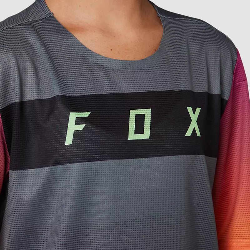 Polera Bicicleta Niño Flexair Gris Fox